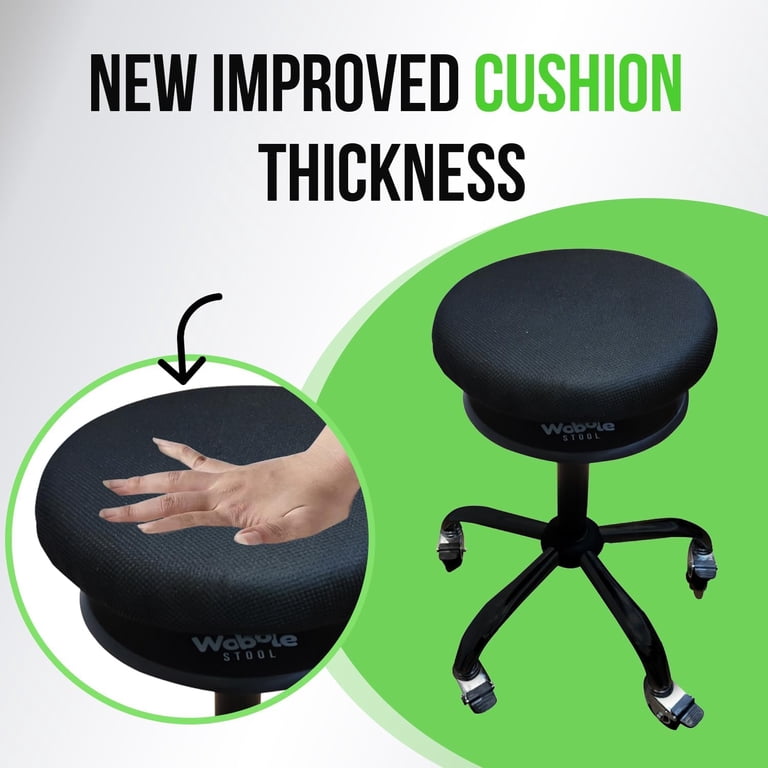 Ergonomic Self-Balancing Roller Chair - by Wobble Stool Ergonomic Self-Balancing Roller Chair - by Wobble Stool