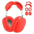 thumbnail image 1 of GadgetCom Headphone Case Compatible with Apple AirPods Max 1 2 , 4-in-1 Soft Silicone Shell Skin – Headband Protector, Inner & Outer Ear Cushion Covers, 1 of 1