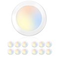 thumbnail image 1 of Luz LED Empotrada Hykolity 5/6 Pulgadas 3CCT Ajustable 15W Paquete de 12, 1 of 6