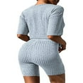 thumbnail image 3 of Hauts et Shorts Motards pour Femmes à Manches Courtes, 3 of 5