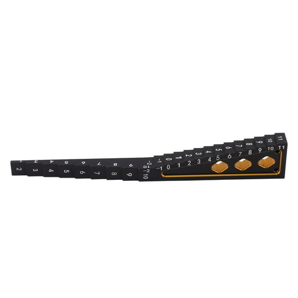 RC Car Accessories,Ride Height Gauge Accurate Rulerfor RC Toy Model Car Ride Height Gauge Industry-Leading Standards