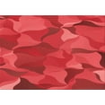 thumbnail image 1 of Ahgly Company Tapis d'Intérieur Lavables en Machine, Rectangle Rouge de Transition, 5' x 7', 1 of 7