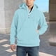 thumbnail image 4 of Fashion Hoodie Men's Stand Up Collar Zipper Hooded Sports And casual HoodieM, 4 of 5