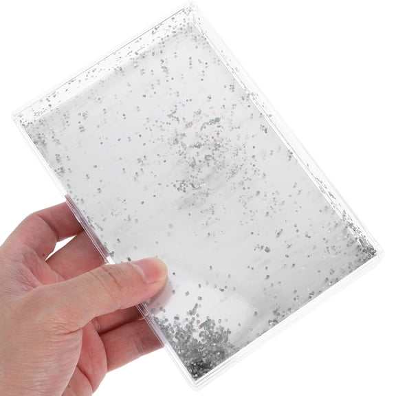 Worgeous Sublimation Blank Photo Frame Snow Globe Picture Frame with Aluminum Sheet for 4x6 Inch Picture Heat Transfer Liquid Frame DIY