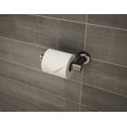 Museo WallMounted Right Toilet Paper Holder in Polished Graphite