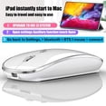 thumbnail image 4 of Ratón Bluetooth Harfoowo para iPad Pro/Air Mac MacBook Win/HP/Dell, 4 of 7