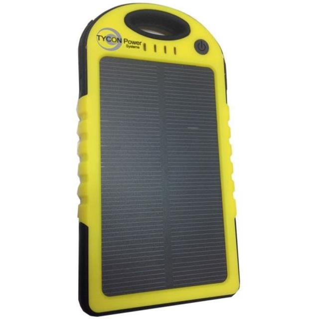 Tycon Systems TPB5SOLAR 5000mAh Dual In & Out Weatherproof Solar