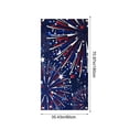 thumbnail image 3 of erdimoy 4th of July Patriotic Door Cover Banner, 35×70 Inch Firework & American Flag Backdrop for Independence Day Decor, 3 of 6