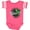 Football Pink and White, variant on Inktastic Cerebral Palsy Awareness Brave Boys or Girls Baby Bodysuit
