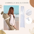 thumbnail image 5 of LAGarden BOHO 7' Fringe Patio Umbrella with Fringe UPF50+ Boho Style 5-Year-Non-Fading for Yard,Model:BH7W-10, 5 of 9