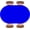 Blue, variant on DarkOrange Oval Fitted Tablecloths with Elastic Edge Waterproof, Washable Outdoor Decorative Table Cover, for Restaurant Kitchen Holiday Tablecloth, Fits 48"x68" Oval Tables, Style 124