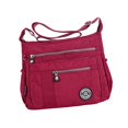 thumbnail image 1 of Bolso de hombro para mujer, bolso de mano para dama, bolso cruzado de moda, bolsos espaciosos debajo del brazo con violetas de uva, 1 of 9