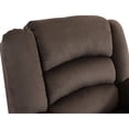 thumbnail image 5 of Upholstered With Lumbar Ease Boost - Transitional Microfiber Fabric, Kiln-dried Hardwood Frame Reinforced Corners, Foam Padding Wrapped In , 8 Sinuous Spring Construction, Stainless Steel Base, 5 of 7