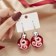 thumbnail image 2 of PuSpu Christmas Ball Pendant Earrings Christmas Ornaments, 2 of 6