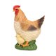 thumbnail image 3 of Gallina decorativa de estatua de pollo para exhibición de patio simulado al aire libre, escultura de animales de granja para un regalo de inauguración, 3 of 8