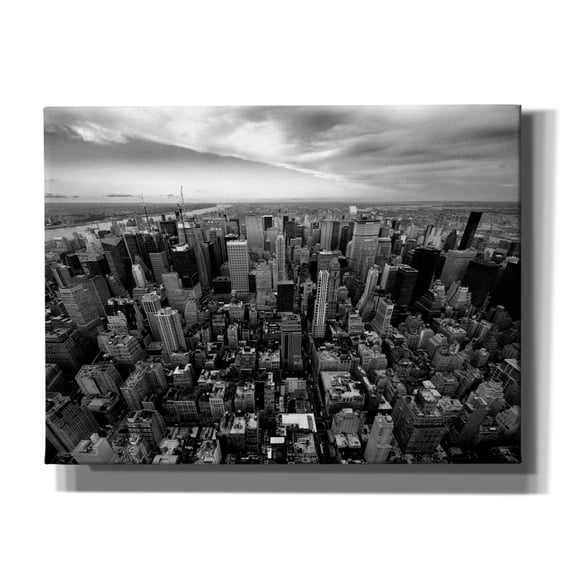 Epic Graffiti 'NYC Uptown' by Nina Papiorek, Canvas Wall Art, 16"x12"