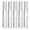 stainless steel, variant on Universal Adjustable Grill Heat Plates/Heat Tents/Burner Covers/Heat Deflectors/BBQ Grill Heat Shields/Grill Cover Plates/Grill Diffusers for Gas Grill, Porcelain Steel Grill Replacement Parts