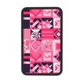 thumbnail image 7 of Car Handrails Box Pad 12.6 X 7.5 In Waterproof Non-Slip Wear-Resisting Durable Breathable Strong Tensile And Tensile Stretch Hotpink Geometric Patterns_2, 7 of 7