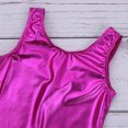thumbnail image 7 of YONGHS Kids Girls Shiny Metallic Tank Unitard Gymnastics Leotard Ballet Jumpsuit 3-14, 7 of 7