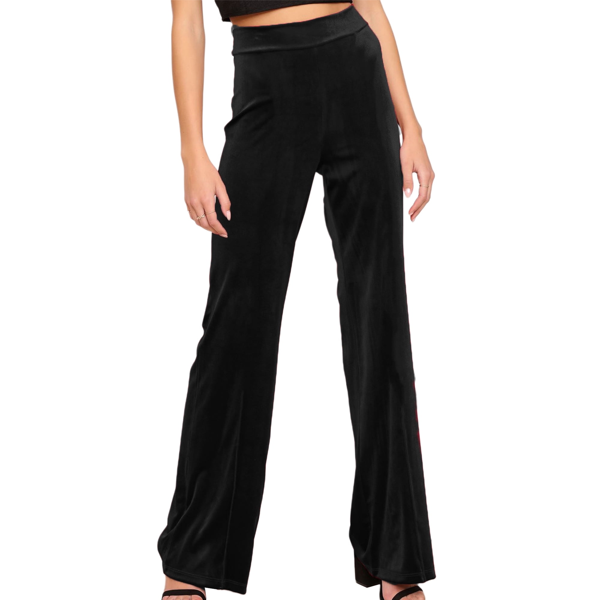 High waisted flare pants palazzo outlet