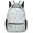 Color-3, variant on Doodles Pattern Oxford Backpack Multi Compartment Casual Carry Bag for Books