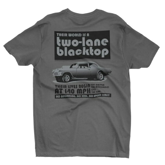 TWO-LANE Blacktop Movie '55 Chevy Men's Shirt