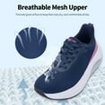 thumbnail image 5 of AOV GREEN LEAF Wide Toe Box Walking Shoes Arch Support Plantar Fasciitis Sneakers Orthotic Tennis Shoes, 5 of 9