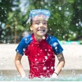 thumbnail image 4 of Kids Diving Mask Swim Snorkel Mask Goggles, Snorkel Gear Anti-Fog Mask, blue, 4 of 5