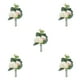 thumbnail image 1 of Ramillete de muñeca Bearachild 5 unids/set boutonniere artificial blanco rosa, 1 of 6