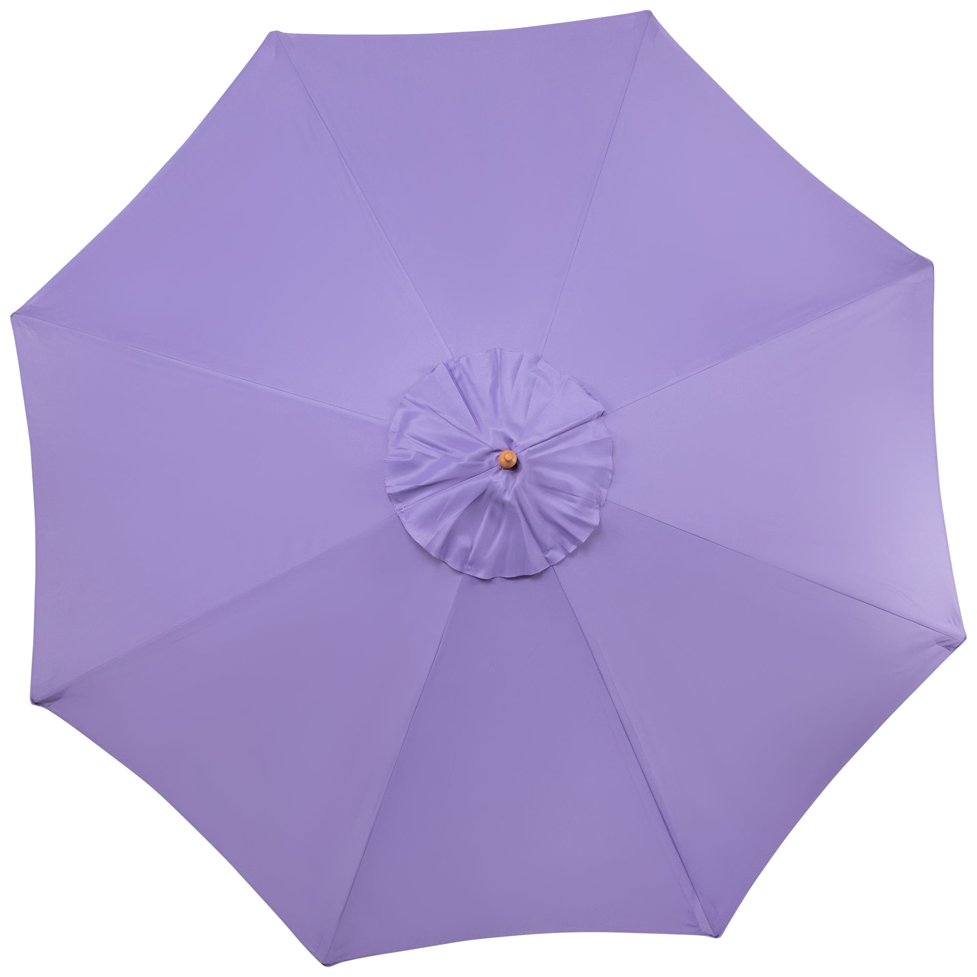 Northlight Outdoor Patio Market Umbrella with Wooden Pole - 8.5' - Purple