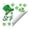 #001-Green, variant on TanSiDing St. Patrick's Day Window Clings Decorations - Static Stickers for Glass Doors, Leprechaun Hat Gold Coin Irish Party Festival Home Office Decor