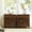 Walnut, variant on 3 Drawer Solid Wood Accent Cabinet End Table with USB Dresser for Living Room Living Room, Walnut
