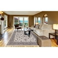 thumbnail image 5 of Concord Global Trading Concord Global Kashan Izmir Area Rug Ivory/Grey 2' x 7'3" Runner 8' Runner, 5 of 5