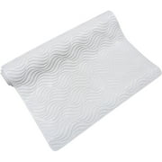Mainstays Rubber Wave Grey Bathtub Mat, 1 Each
