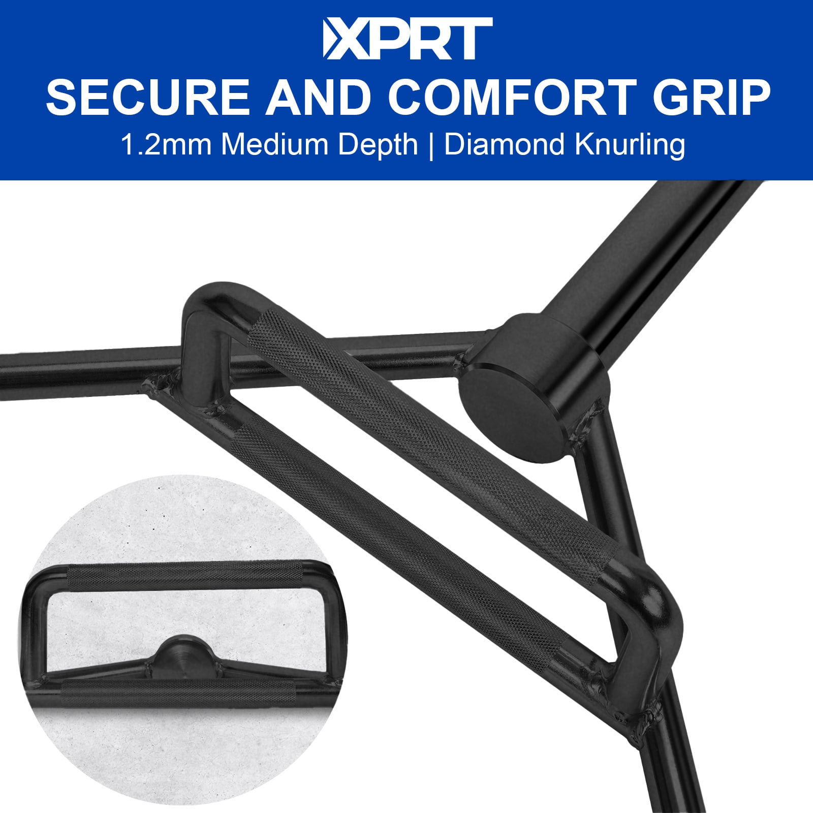 Free Shipping! XPRT Fitness 56'' Olympic Hex Trap Barbell
