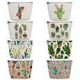 thumbnail image 2 of Bolsas de aseo de viaje con estampado de Cactus para mujer, neceser de cosméticos personalizado, estuches de lápices de plantas refrescantes, organizador de maquillaje informal de alta calidad Fivean unisex, 2 of 2