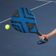 thumbnail image 4 of Raqueta de tenis de playa, pala de tenis, núcleo de espuma ligero, fibra de PC, antideslizante Azul Negro, 4 of 5