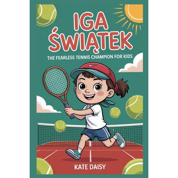 Iga Świątek: The fearless tennis champion for kids, (Paperback)