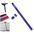 thumbnail image 4 of de sillín de bicicleta plegable CNC 33,9x600mm para poste de asiento de bicicleta ligero resistente plegable piezas de reparación de tubo de post Azul DYNWAVEMX Tija de sillín de bicicleta plegable, 4 of 8