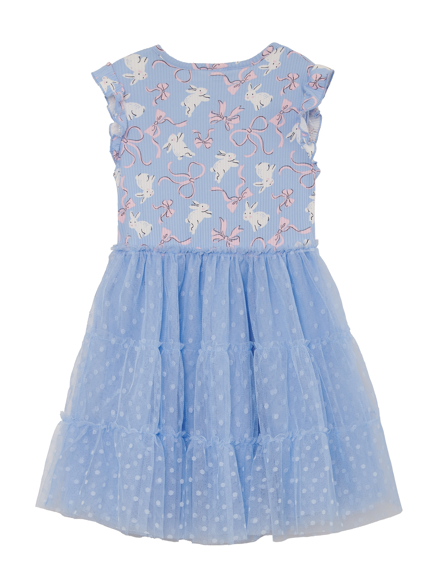 Way to Celebrate Toddler Girls Easter Tulle Tutu Dress, Sizes 12M-5T