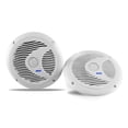 thumbnail image 6 of PYLE PLMR6LEW - 6.5 Inch Dual Marine Speakers - IP44 Waterproof and Weather Resistant Outdoor Audio Stereo Sound System with Built-in Led Lights, 150 Watt Power and Polyprone Cone - 1 Pair (White), 6 of 6
