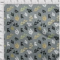 thumbnail image 4 of oneOone Velvet Gray Fabric Florals Sewing Fabric By The Yard Printed Diy Clothing Sewing Supplies 58 Inch Wide, 4 of 5