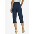 thumbnail image 2 of Jessica London Women's Plus Size Soft Ease Capri, 2 of 4