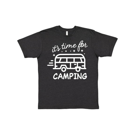Inktastic It's Time for Camping with Camper T-Shirt