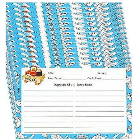 

50Pcs Recipe Cards House Recipe Cards Kraft Recipe Cards Cookbook Cards Diy Cookbook Cards