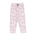 thumbnail image 6 of Uemuo Cute Rabbit Pattern Women's Wide Leg Palazzo Lounge Pants with Pockets Light Weight Loose Comfy Casual Pajama Pants-Small, 6 of 9