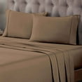 thumbnail image 2 of Superior Egyptian Cotton 400 Thread Count Deep Pocket Sheet Set, Queen Size, Taupe, 2 of 9