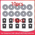 thumbnail image 1 of For X40 Ultra/L40/X30/L10S Pro Ultra Heat Robot Vacuum Cleaner Accessories Parts Vacuum Bags Dust Bag Mop Pads, 1 of 5