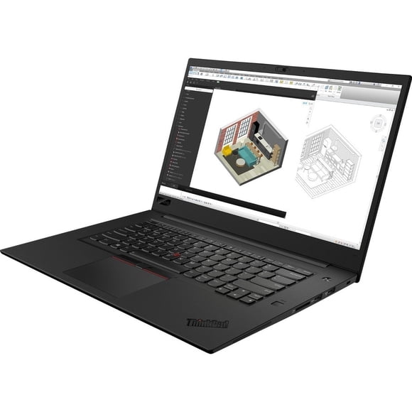 Refurbished (Good) - Lenovo ThinkPad P1 15.6" Touchscreen Mobile Workstation - Midnight Black (Intel E-2176M / 64 GB RAM / 512 GB SSD / Quadro P2000 / Windows 11 Pro)