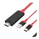 thumbnail image 2 of Cable Usb Tipo C A Hdmi 3.1 Rojo, 2 of 5